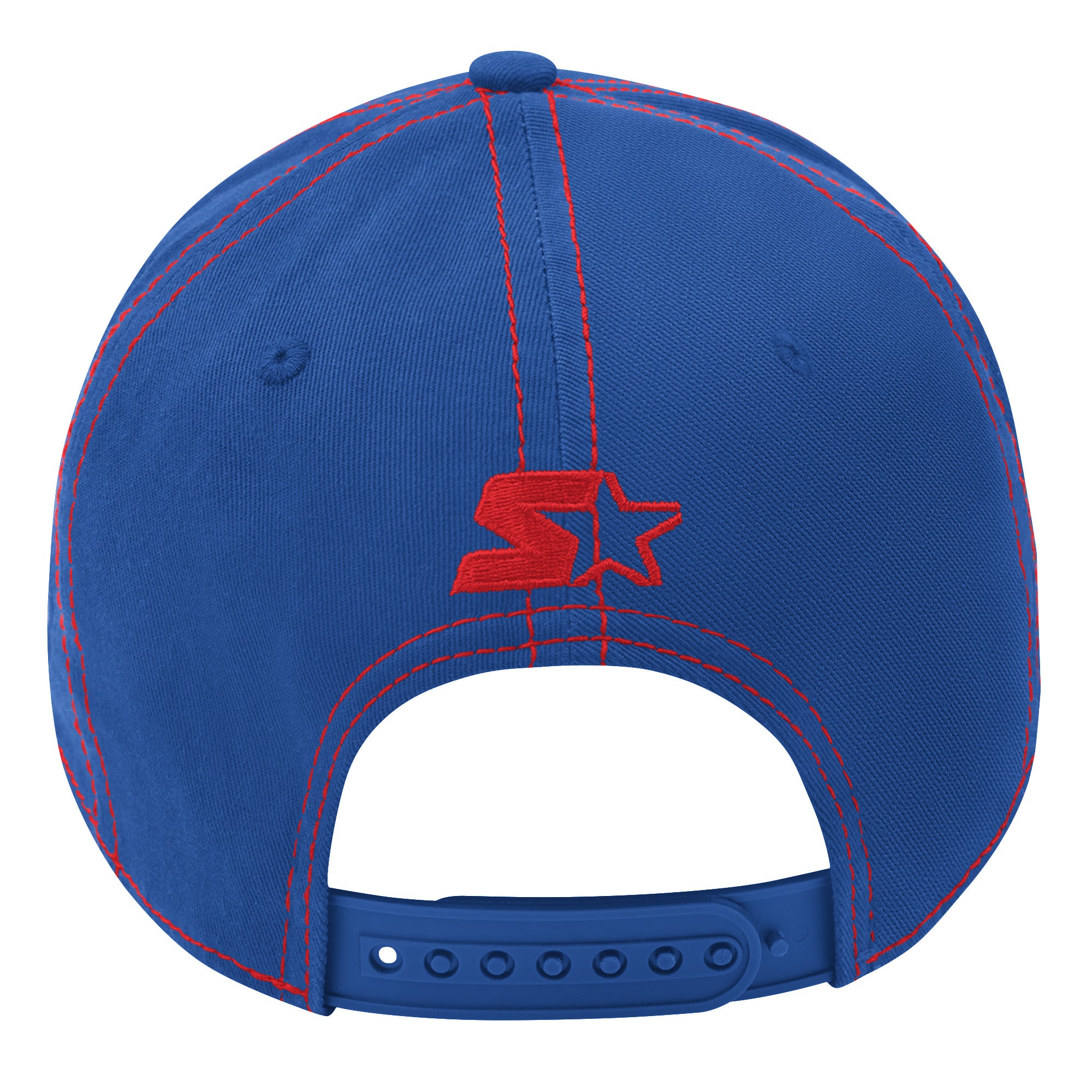 Men's Starter  Blue New York Rangers Sphere II Starfit Adjustable Hat